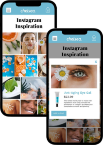 Shoppable instagram